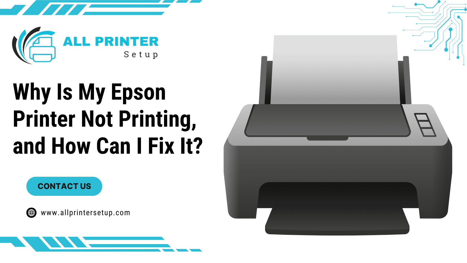 Epson Printer Not Printing